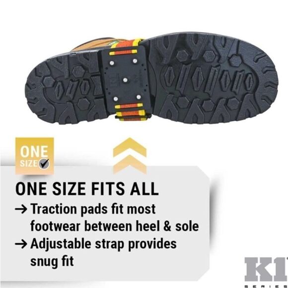 K1 Mid-Sole Ice Cleats Easily Rotate Traction Cleats Indoor/Outdoor Transition - Picture 4 of 4